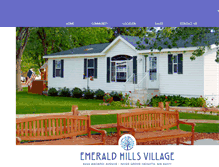 Tablet Screenshot of emeraldhillsvillage.com